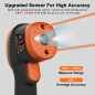 Kethvoz Thermomètre Laser Infrarouge Professionnel, Industriel Température Pistolet mesurer la Forge Temperature élevée -50℃ ~ 1