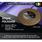 Lux Metal - Disque de Polissage Excellente sur tous les Métaux (Medium Hard 200 mm) - Idéal pour Aluminium, Acier Inoxydable, La Lux Metal - Disque de Polissage Excellente sur tous les Métaux (Medium Hard 200 mm) - Idéal pour Aluminium, Acier Inoxydable, La