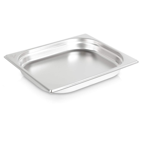jokobela Récipient Gastronorm 1/2 40 mm en Acier Inoxydable Premium (capacité 2,3 L) Dimensions: 325 x 265 × 40 mm - pour Chauff