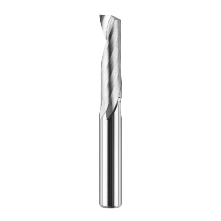 SpeTool Fraise Defonceuse 6mm Fraise Aluminium 1 dent Coupeuse en Spirale Fraise Hélicoïdale Fraise CNC 22mm Longueur de Coupe C