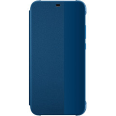 HUAWEI Officiel Smart View Flip Cover Coque Housse Étui pour P20 Lite - Bleu