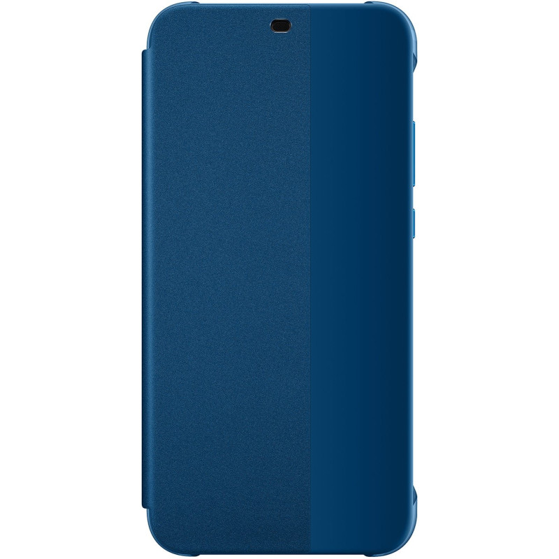 HUAWEI Officiel Smart View Flip Cover Coque Housse Étui pour P20 Lite - Bleu HUAWEI Officiel Smart View Flip Cover Coque Housse Étui pour P20 Lite - Bleu