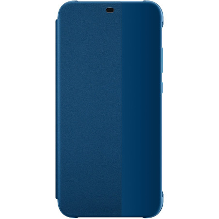 HUAWEI Officiel Smart View Flip Cover Coque Housse Étui pour P20 Lite - Bleu