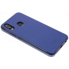 HUAWEI Officiel Smart View Flip Cover Coque Housse Étui pour P20 Lite - Bleu