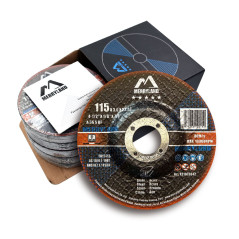 Merryland Disque à Tronçonner 115 Métal Acier Fer, 115 X 3,0 mm Disque de Coupe 25 Pièces, Disque Découper pour Meuleuse d'Angle