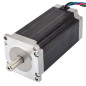STEPPERONLINE Moteur pas à pas Nema 23 3 Nm 4,2 A 4 fils 10 mm pour fraisage CNC, tour plasma STEPPERONLINE Moteur pas à pas Nema 23 3 Nm 4,2 A 4 fils 10 mm pour fraisage CNC, tour plasma