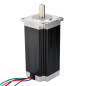 STEPPERONLINE Moteur pas à pas Nema 23 3 Nm 4,2 A 4 fils 10 mm pour fraisage CNC, tour plasma STEPPERONLINE Moteur pas à pas Nema 23 3 Nm 4,2 A 4 fils 10 mm pour fraisage CNC, tour plasma