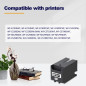 LAIPENG T6715 T6716 Boîte d'entretien d'encre C13T671500 C13T671600 Compatible pour Epson Workforce Pro WF-4720DWF WF-4725DWF WF