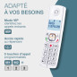 ALCATEL F530 Voice Duo - Téléphone Fixe Sans Fil DECT Avec Répondeur - Grand Écran Rétroéclairé - Mains Libres - Fonction Blocag ALCATEL F530 Voice Duo - Téléphone Fixe Sans Fil DECT Avec Répondeur - Grand Écran Rétroéclairé - Mains Libres - Fonction Blocag