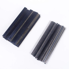 ANGEEK 40 pièces 2.54mm 40 Pin Header mâle et Femelle PCB stiftstisten Carte de Circuit imprimé à Trous pour Arduino Raspberry P