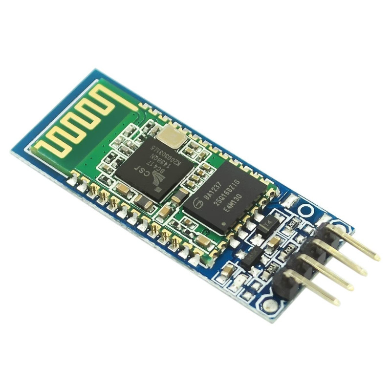 ElectroWorldFR Bluetooth HC Module 06 Émetteur-Récepteur RF sans Fil TTL Série Compatible avec Arduino et Raspberry Pi ElectroWorldFR Bluetooth HC Module 06 Émetteur-Récepteur RF sans Fil TTL Série Compatible avec Arduino et Raspberry Pi