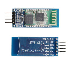 ElectroWorldFR Bluetooth HC Module 06 Émetteur-Récepteur RF sans Fil TTL Série Compatible avec Arduino et Raspberry Pi