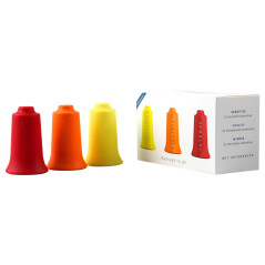 Set de 3 ventouses originales BellaBambi | 3 intensités pour massage beauté bien-être soulagement des tensions musculaires | Idé