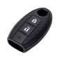 Happyit Clef de Voiture Couverture de Cas Souple en Fibre de Carbone Silicone pour Nissan Teana X-Trail Qashqai Livina Sylphy Ti Happyit Clef de Voiture Couverture de Cas Souple en Fibre de Carbone Silicone pour Nissan Teana X-Trail Qashqai Livina Sylphy Ti
