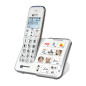 Geemarc Amplidect 295 Photo - Téléphone Fixe Amplifié avec Répondeur, Sonnerie Puissante et Grosses Touches Photo Personnalisabl Geemarc Amplidect 295 Photo - Téléphone Fixe Amplifié avec Répondeur, Sonnerie Puissante et Grosses Touches Photo Personnalisabl