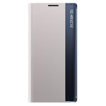 TANYO Smart View Coque pour Samsung Galaxy Note 20 Ultra (5G / 4G), Prime Étui Housse à Rabat avec Clear Afficher Fenêtre, Eléga