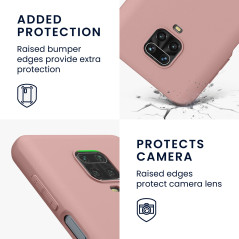 kwmobile Housse Compatible avec Xiaomi Redmi Note 9S / 9 Pro / 9 Pro Max Coque - Housse de téléphone Protection Souple en Silico