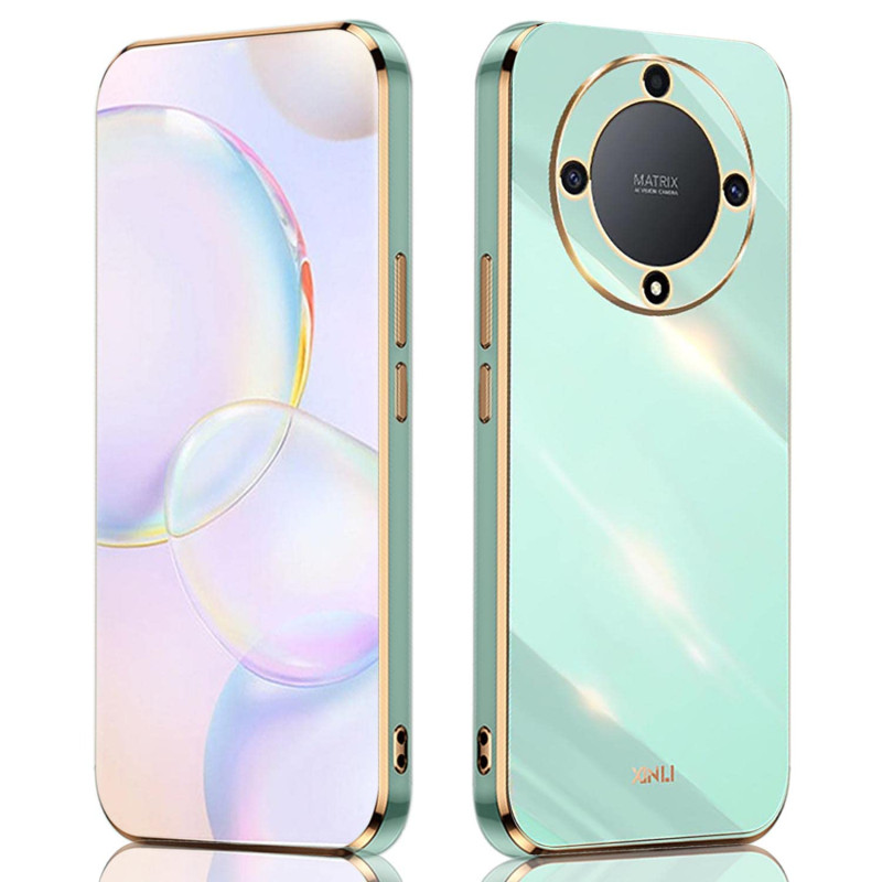 ILING Coque pour Honor Magic 5 Lite 5G (Magic5 Lite), Silicone Coloré Case Protégez la Caméra, Étui Ultra-Fin Antichoc pour Femm