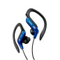 JVC, Ecouteurs Clip Oreille Sport réglable pour Un Ajustement Parfait, HA-EB75-AN-U (Bleu)
