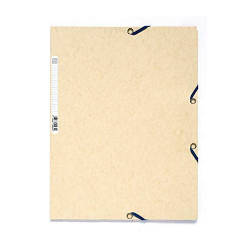 Exacompta - Réf. 55532E - Carton de 25 chemises à élastiques - pochettes 3 rabats - en carte lustrée 400 g/m2 - dimensions 24 x Exacompta - Réf. 55532E - Carton de 25 chemises à élastiques - pochettes 3 rabats - en carte lustrée 400 g/m2 - dimensions 24 x