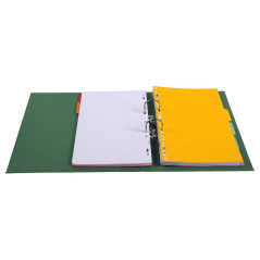 Exacompta - Réf. 53753E - Carton de 10 Classeurs à levier A4 Prem'Touch - Dos de 70 mm - Mécanique 75 mm - Dimensions extérieure