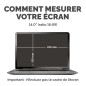 Fellowes Filtre de confidentialité PrivaScreen™ - Protection d’écran pour ordinateur portable 14,0 pouces (format 16:9, 310 x 17 Fellowes Filtre de confidentialité PrivaScreen™ - Protection d’écran pour ordinateur portable 14,0 pouces (format 16:9, 310 x 17