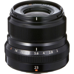 Fujifilm 16523169 Objectif pour Reflex XF 23 mm F2.0 R WR Noir