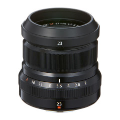 Fujifilm 16523169 Objectif pour Reflex XF 23 mm F2.0 R WR Noir