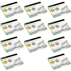 Leitz 55720000 Power Performance P3, agrafes, 26/6 26/6 Silber
