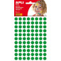APLI Kids 13233 - Sachet de gommettes rondes 10 mm, vert, 6 feuilles APLI Kids 13233 - Sachet de gommettes rondes 10 mm, vert, 6 feuilles