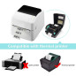 MELODYING 800 Étiquettes Autocollantes Étiquettes d'adresse Etiquettes Congelées multifonctions blanc 60mmx30mm Rectangle Étique MELODYING 800 Étiquettes Autocollantes Étiquettes d'adresse Etiquettes Congelées multifonctions blanc 60mmx30mm Rectangle Étique