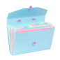 Viquel - Trieur Valisette A4 avec 12 Compartiments Rainbow Pastel Bleu Viquel - Trieur Valisette A4 avec 12 Compartiments Rainbow Pastel Bleu