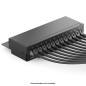 deleyCON CAT6 Panneau de Brassage 12 Ports Bureau & Montage Mural - Blindé - Prise 12x RJ45 - TIA568A TIA568B - Noir deleyCON CAT6 Panneau de Brassage 12 Ports Bureau & Montage Mural - Blindé - Prise 12x RJ45 - TIA568A TIA568B - Noir