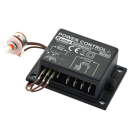 Kemo M240 Régulateur de puissance 230 V/AC, 10 A Multifonction