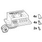 Kemo M240 Régulateur de puissance 230 V/AC, 10 A Multifonction Kemo M240 Régulateur de puissance 230 V/AC, 10 A Multifonction