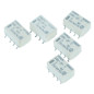 Module de relais DC 5V, relais de signal 1A mini relais de puissance relais PCB 5 pièces relais de composants électroniques Module de relais DC 5V, relais de signal 1A mini relais de puissance relais PCB 5 pièces relais de composants électroniques