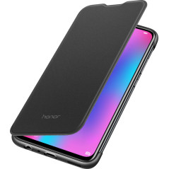 HONOR Housse Etui Flip Cover Noir pour 10 Lite