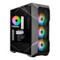 Thermaltake TD500 Max Boîtier Gaming en Acier Noir Thermaltake TD500 Max Boîtier Gaming en Acier Noir