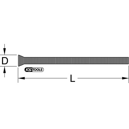 KS Tools 203.0001 Ressort de cintrage extérieur 1/4" mm"