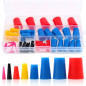 Glarks Kit assorti de bouchons coniques en caoutchouc silicone pour masquer les trous lors du revêtement en poudre, de la peintu Glarks Kit assorti de bouchons coniques en caoutchouc silicone pour masquer les trous lors du revêtement en poudre, de la peintu