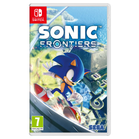 SEGA Sonic Frontiers for Switch Day 1 Bonus Steelbook Edition Emballage allemand