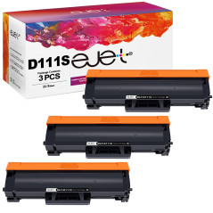 ejet MLT-D111S Compatible Toner de Remplacement pour Samsung D111S MLT-D111L pour Xpress SL-M2070 SL-M2026 SL-M2020 SL-M2022 SL-