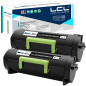 LCL Cartouche de Toner Compatible 50F2H00 50F0HA0 50F2000 50F200E 502 502E 502H 5000pages (2Noir) Remplacement pour Lexmark MS31 LCL Cartouche de Toner Compatible 50F2H00 50F0HA0 50F2000 50F200E 502 502E 502H 5000pages (2Noir) Remplacement pour Lexmark MS31