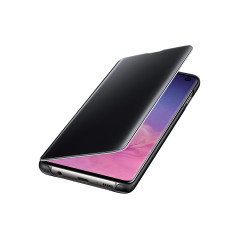 Samsung Clear View Cover Noir Galaxy S 10+ - 6.4 pouces