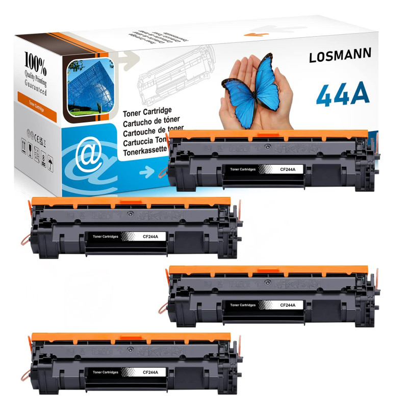 LOSMANN CF244A Cartouche de toner compatible pour HP CF244A 44A pour HP Laserjet Pro M15 M15a M15w M16 M16a M16w M17 M17a M17w H LOSMANN CF244A Cartouche de toner compatible pour HP CF244A 44A pour HP Laserjet Pro M15 M15a M15w M16 M16a M16w M17 M17a M17w H