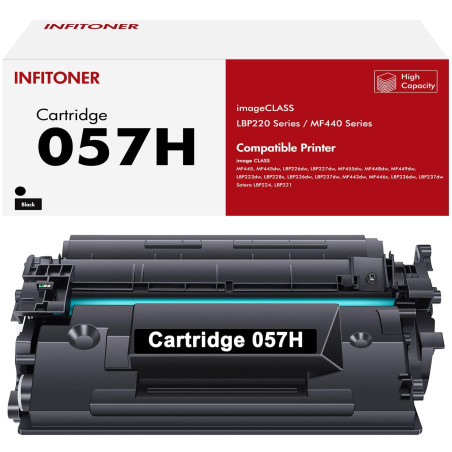1-Pack Cartridge 057H 057 CRG-057H CRG-057 pour Canon 057H 057 Toner i-SENSYS MF443dw MF445dw LBP227dw LBP223dw LBP226dw LBP228d