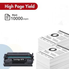 1-Pack Cartridge 057H 057 CRG-057H CRG-057 pour Canon 057H 057 Toner i-SENSYS MF443dw MF445dw LBP227dw LBP223dw LBP226dw LBP228d