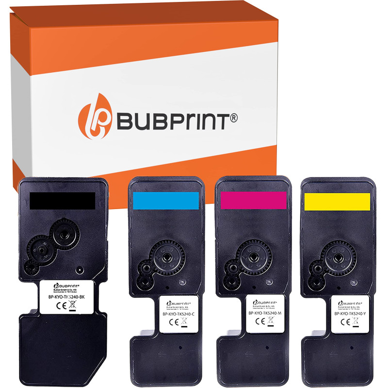 Bubprint 4 Cartouche de Toner Compatible mit Kyocera TK-5240 TK5240 TK 5240 pour Ecosys M5526cdn M5526cdw P5026cdn P5026cdw M 55 Bubprint 4 Cartouche de Toner Compatible mit Kyocera TK-5240 TK5240 TK 5240 pour Ecosys M5526cdn M5526cdw P5026cdn P5026cdw M 55