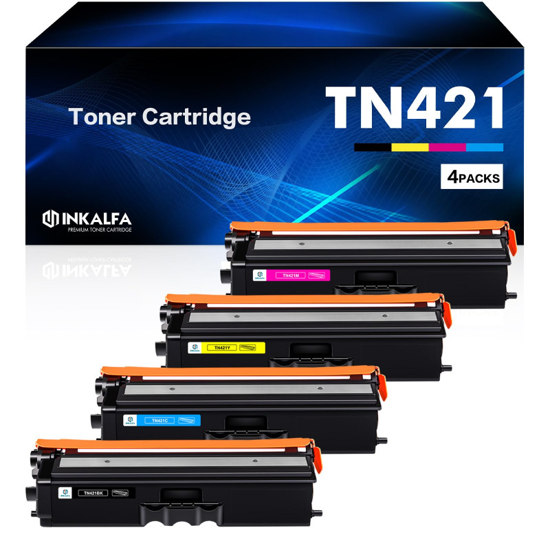 4-Pack TN421 TN423 Compatible Cartouche de Toner pour TN-421 Toner pour Brother MFC-L8690CDW HL-L8260CDW HL-L8360CDW HL-L8260CDW 4-Pack TN421 TN423 Compatible Cartouche de Toner pour TN-421 Toner pour Brother MFC-L8690CDW HL-L8260CDW HL-L8360CDW HL-L8260CDW