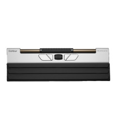 Contour RollerMouse Go – Souris Ergonomique centrée pour Le soulagement du Canal carpien | Compacte et idéale pour Les déplaceme